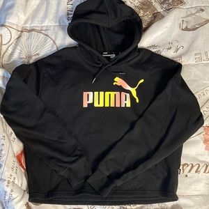 Cropped Puma hoodie